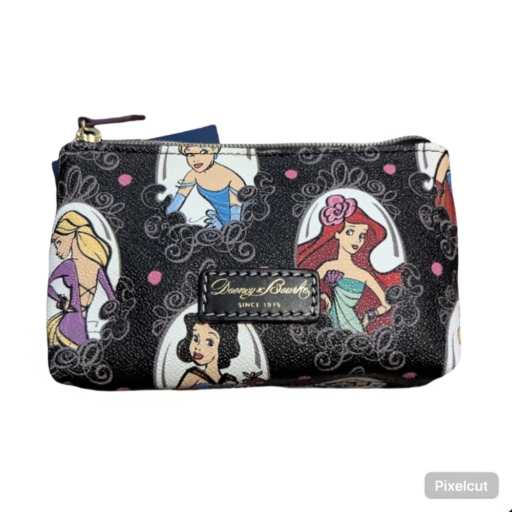 Dooney & Bourke Disney Runway Princess Cosmetic Bag /Pouch